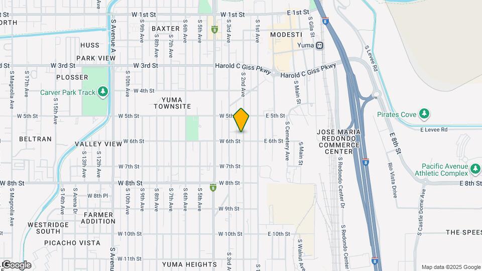 574 S 2nd Ave Map and Location Details