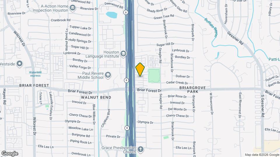 10378 Briar Forest Dr Map and Location Details