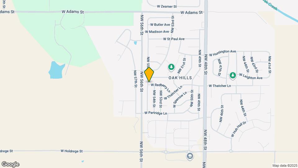 5428 W Redberry Ln Map and Location Details