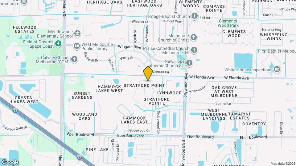 2711 Stratford Pointe Dr Map and Location Details