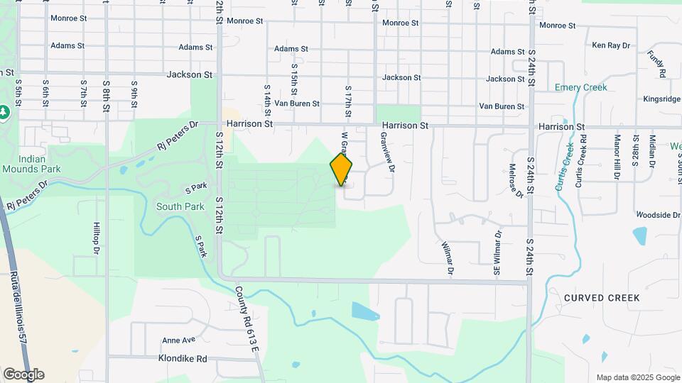 1718 W Granview Dr Map and Location Details
