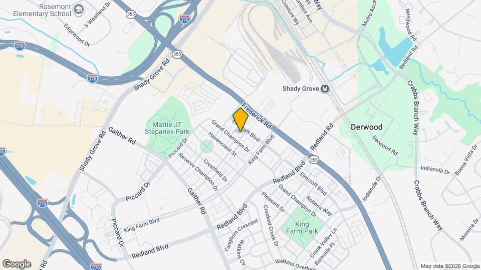 207 Garden View Way Map and Location Details