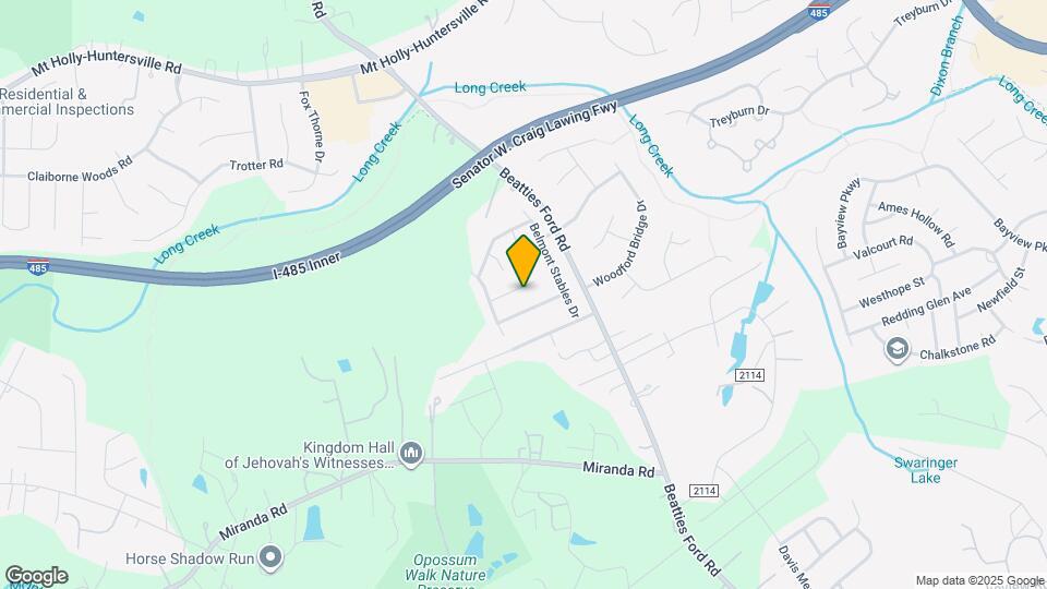 3926 Hunter Hill Ln Map and Location Details