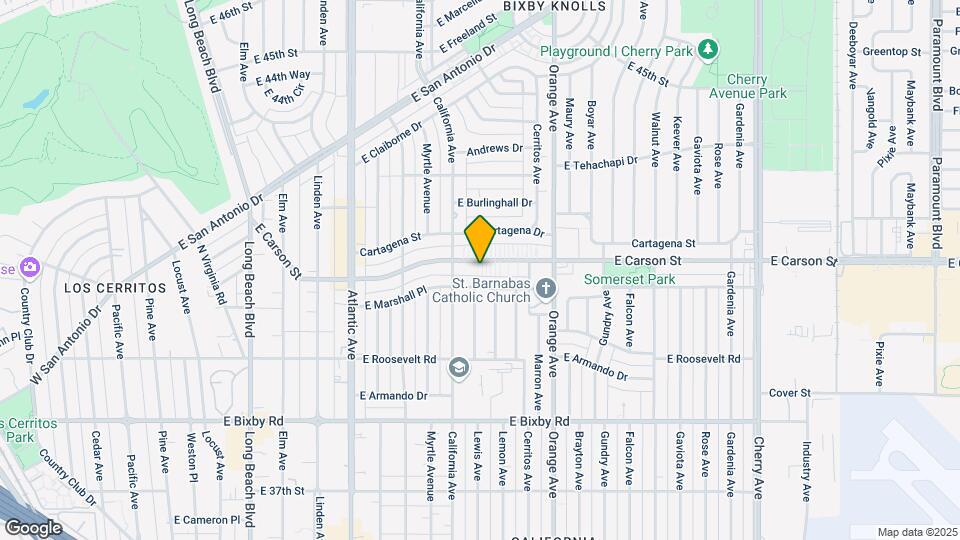 1026 E Carson St Mapa y Detalles de la Ubicación
