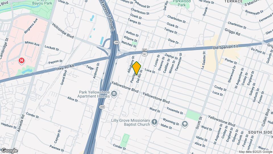 3365 Daphne St Map and Location Details