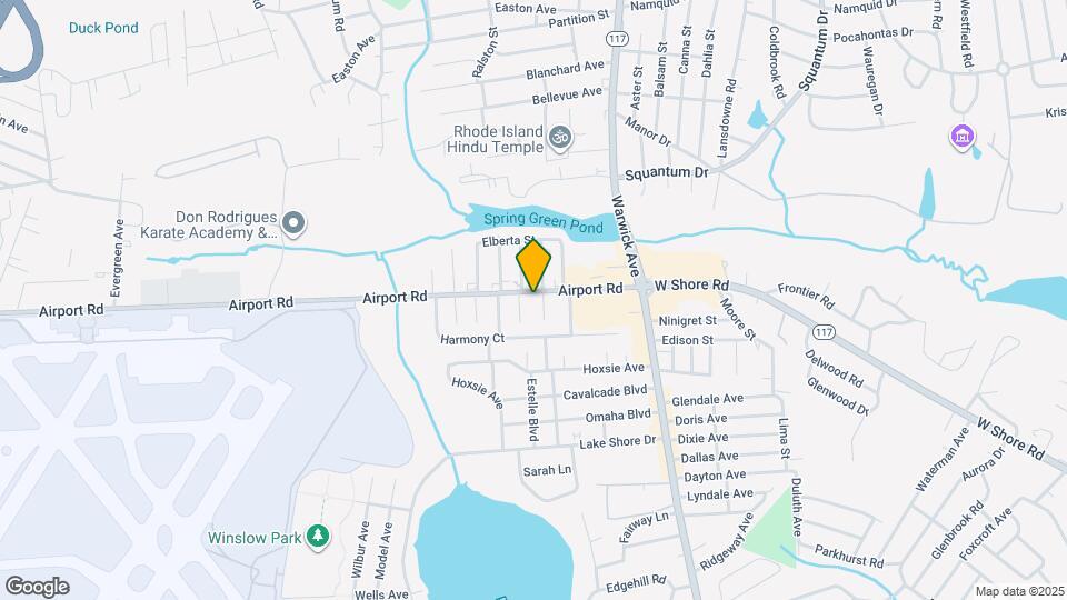 108 Airport Rd Map and Location Details