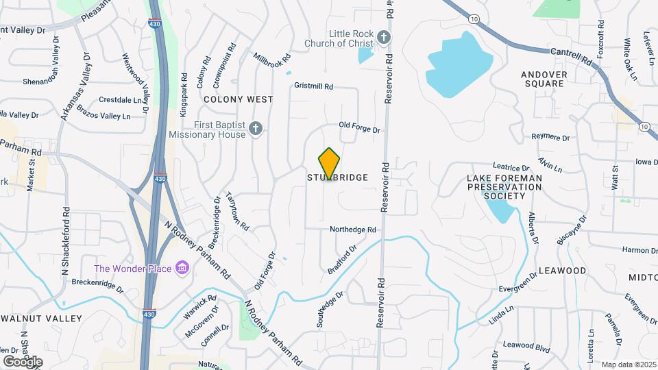 1901 Sanford Dr Map and Location Details
