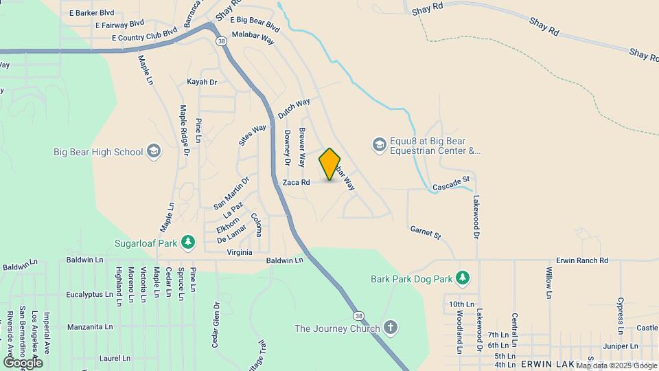 212 Zaca Rd Map and Location Details