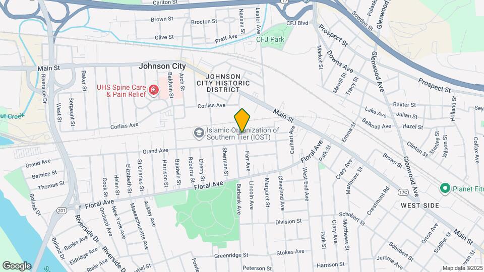 3 Johnson St Map and Location Details