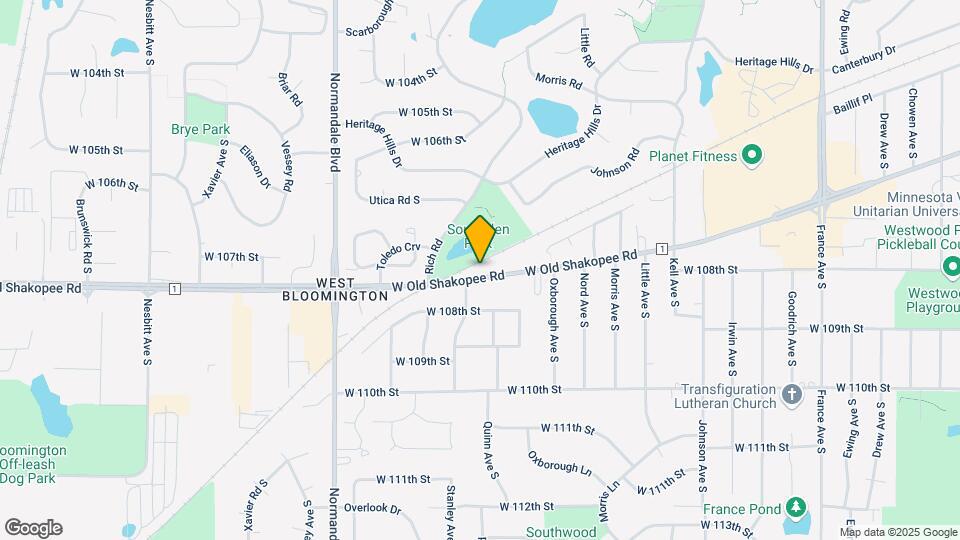 5010 W Old Shakopee Rd Map and Location Details