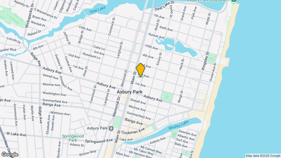 907 Bond St Map and Location Details