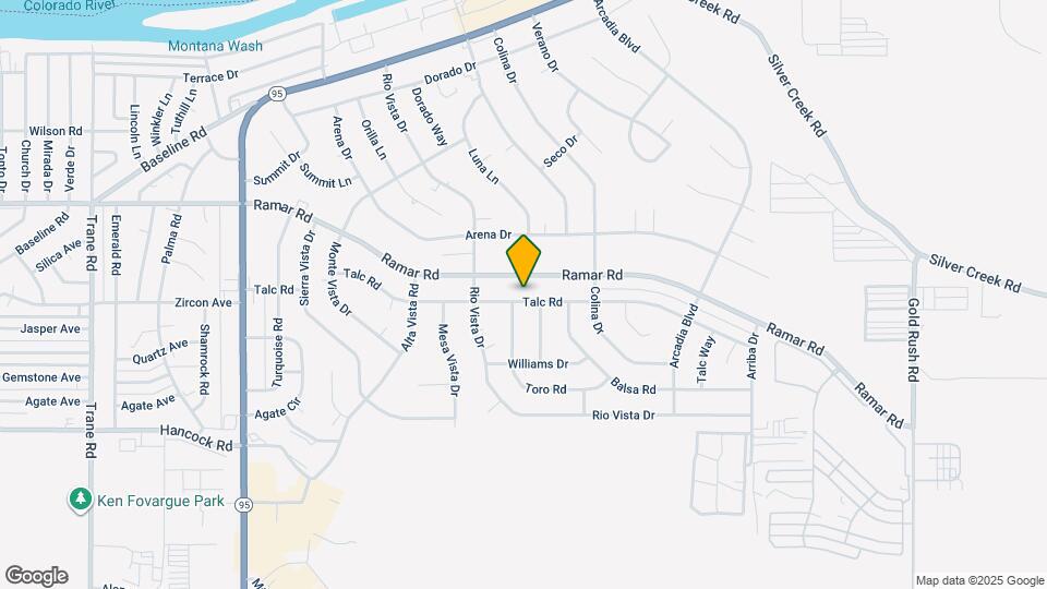 1705 Talc Rd Map and Location Details