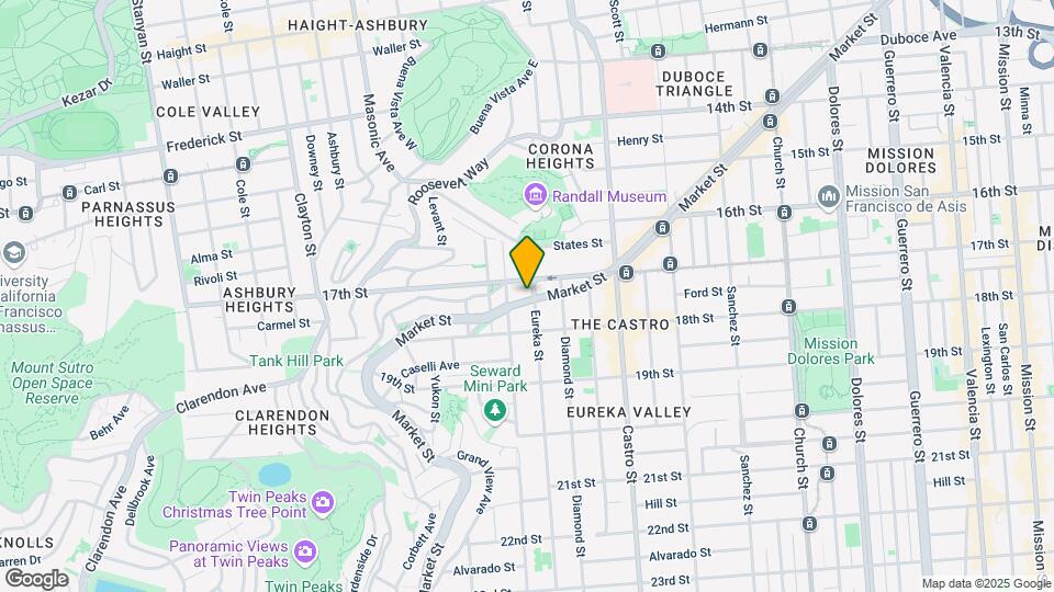 2710 Market St Map and Location Details