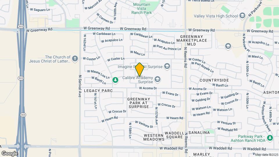 15835 W Banff Ln Map and Location Details