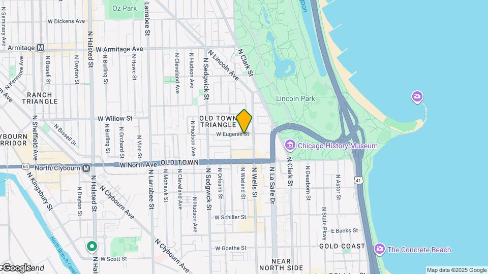 219 W Eugenie St Map and Location Details