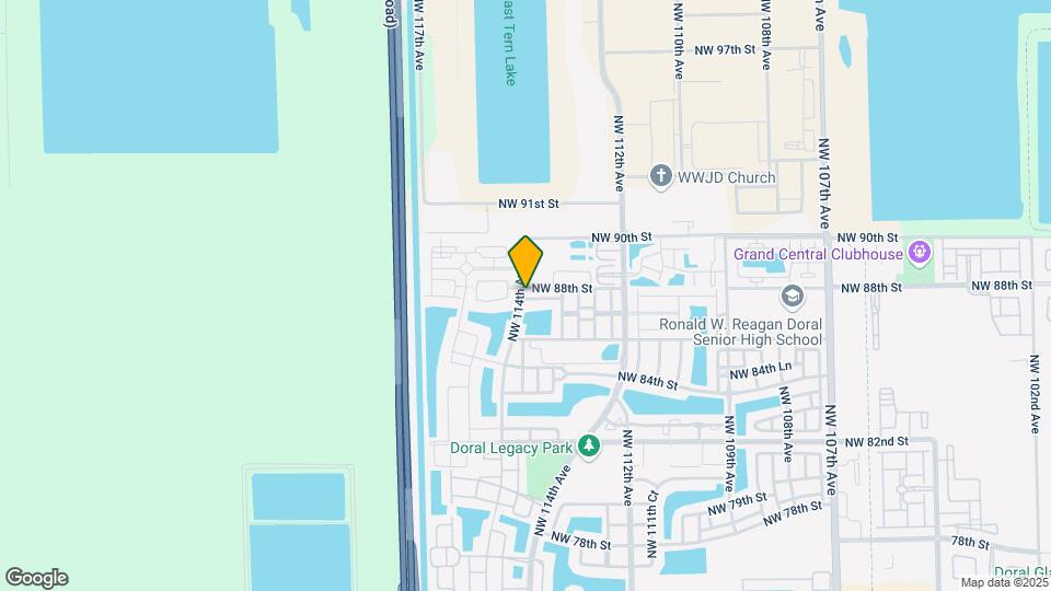 11389 NW 87th Ln Map and Location Details
