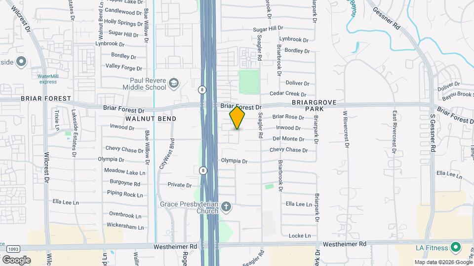 1669 W Sam Houston Pkwy S Map and Location Details