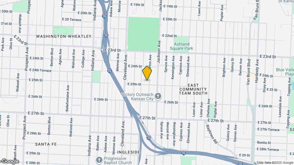 2448 Norton Ave Map and Location Details