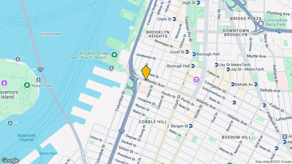 90 Atlantic Ave Mapa y Detalles de la Ubicación