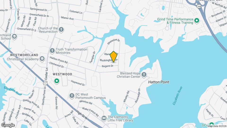 4508 Regent Dr Mapa y Detalles de la Ubicación