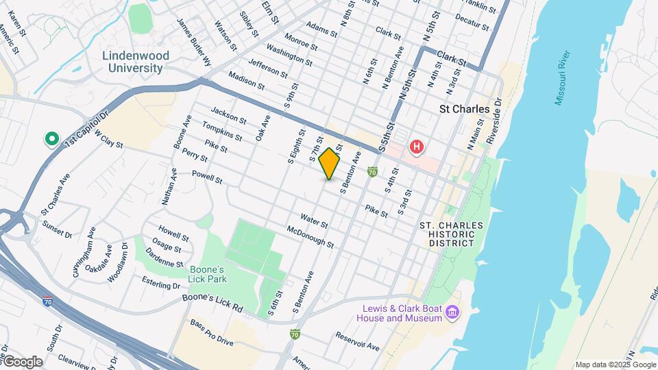 520 S 6th St Map and Location Details