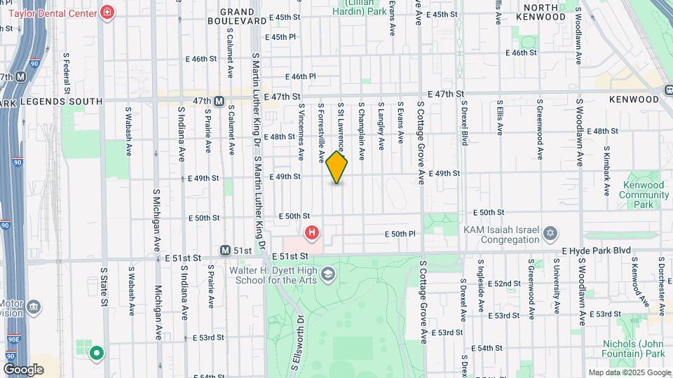 4918 S St Lawrence Ave Mapa y Detalles de la Ubicación
