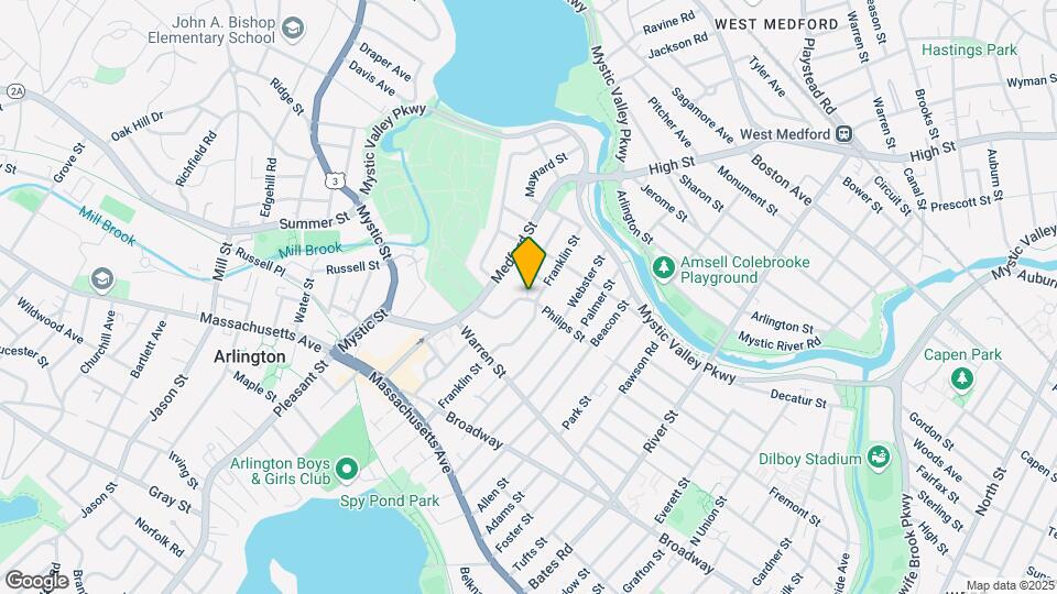54 Lewis Ave-Unit -2 Map and Location Details