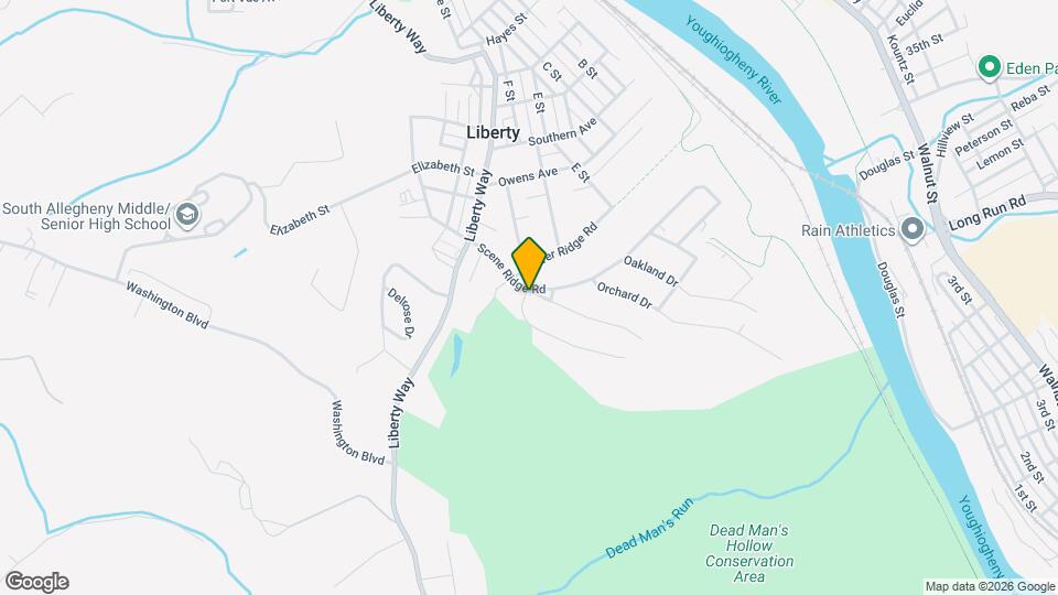 3200 Overlook Dr Map and Location Details