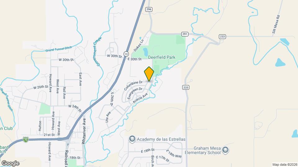 2829 Acacia Ave Map and Location Details