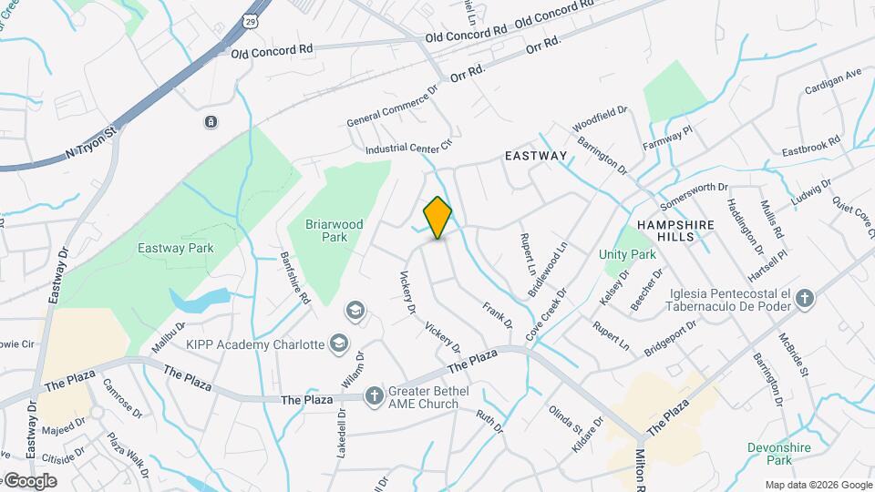 711 Vickery Dr Map and Location Details