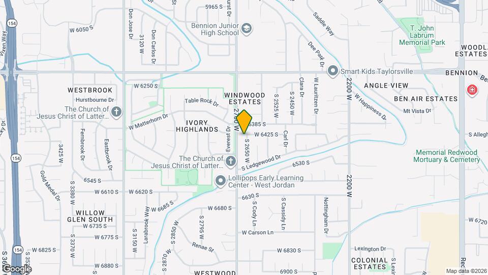 6438 Tamra Dr Mapa y Detalles de la Ubicación