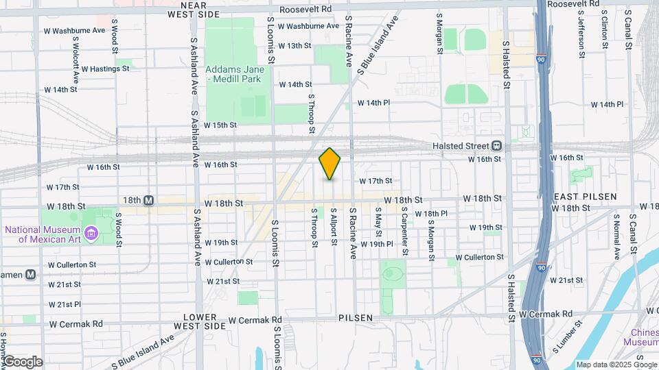 1632 S. Allport St. Mapa y Detalles de la Ubicación