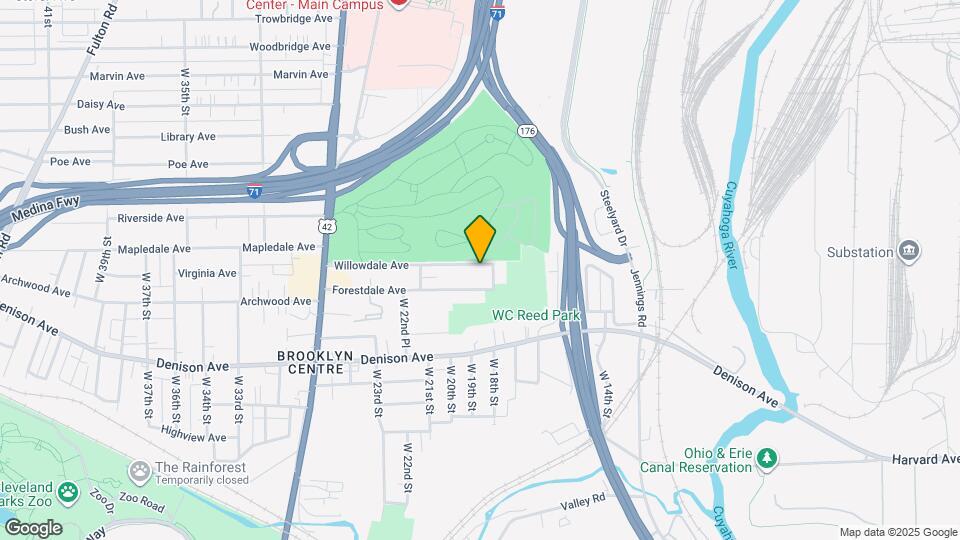 1813 Willowdale Ave, Unit D Mapa y Detalles de la Ubicación