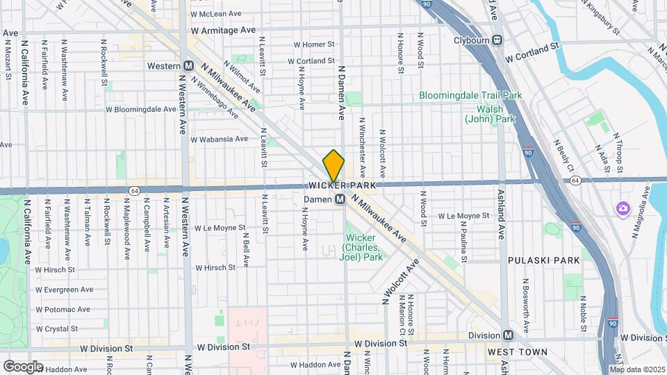 2013 W North Ave Map and Location Details