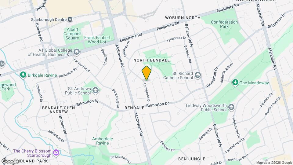 37 Lynnbrook Dr Map and Location Details