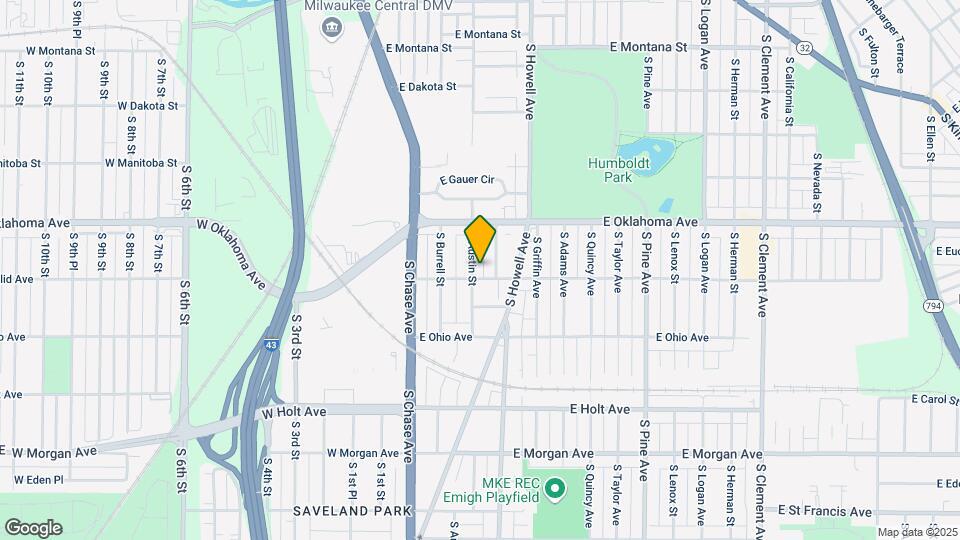 3166 S Austin St Map and Location Details