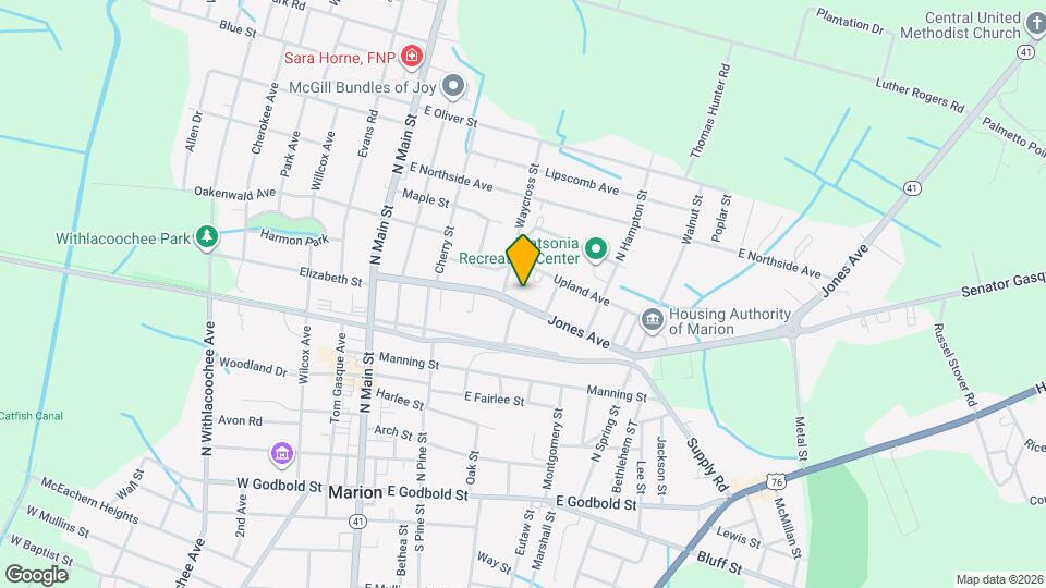 507 Jones Ave Map and Location Details