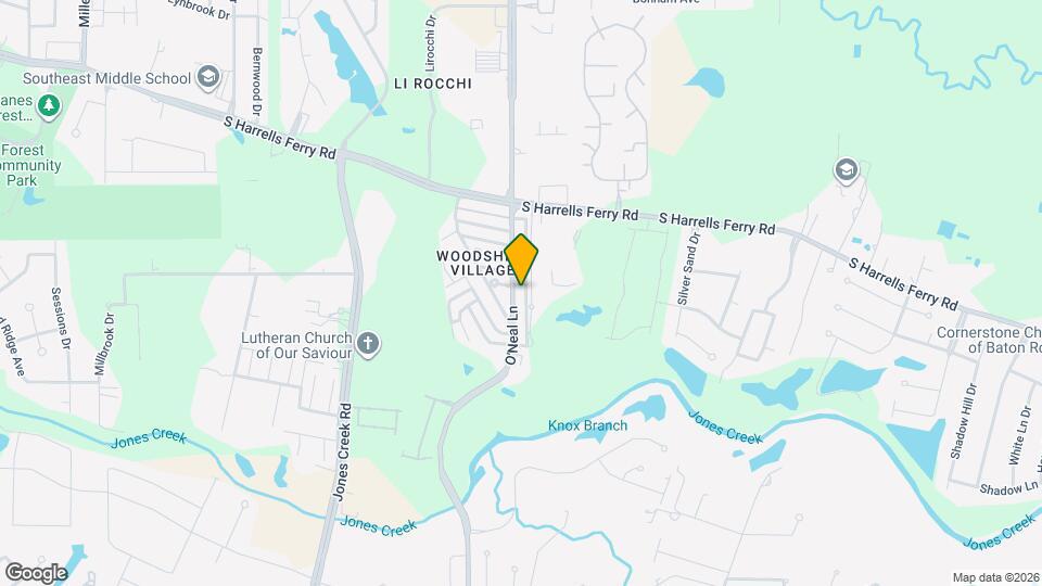 3315 Oneal Ln, Unit #A Mapa y Detalles de la Ubicación