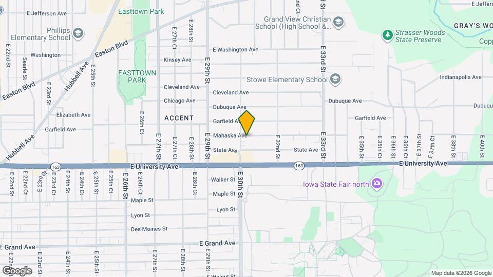 3007 Mahaska Ave Map and Location Details