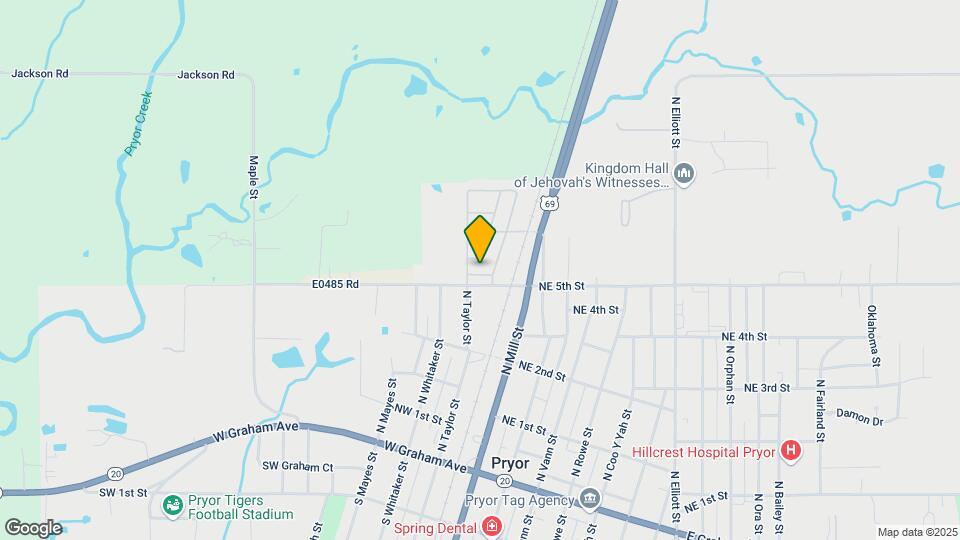 Green Country RV/Mobile Home Park Map and Location Details