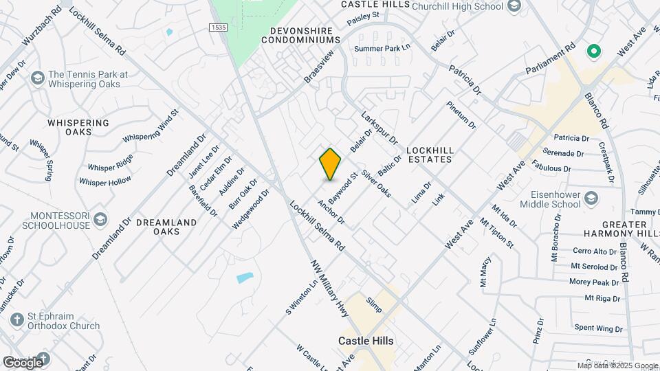 11118 Belair Dr Mapa y Detalles de la Ubicación