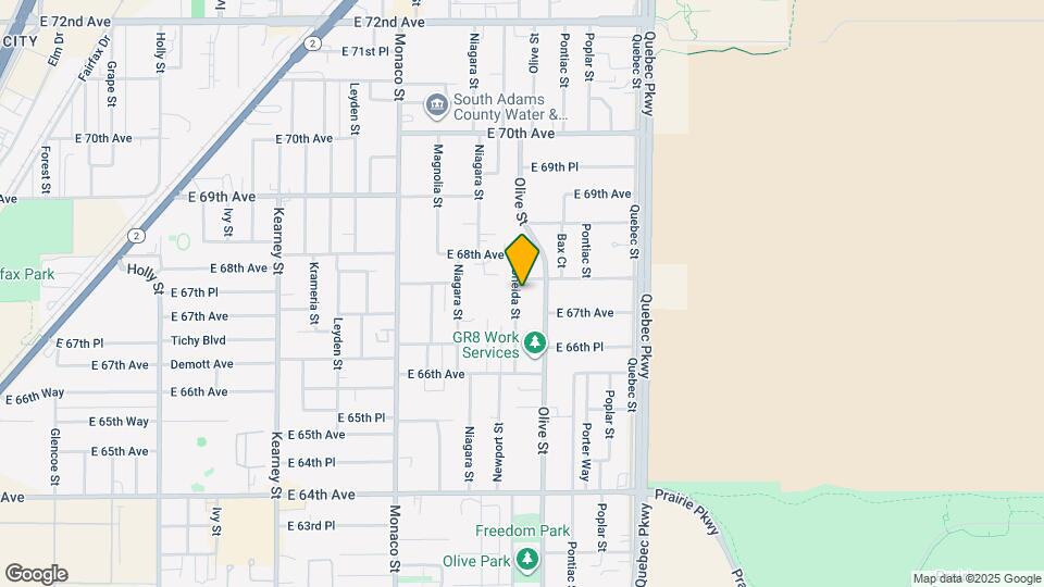6730 Oneida St Map and Location Details