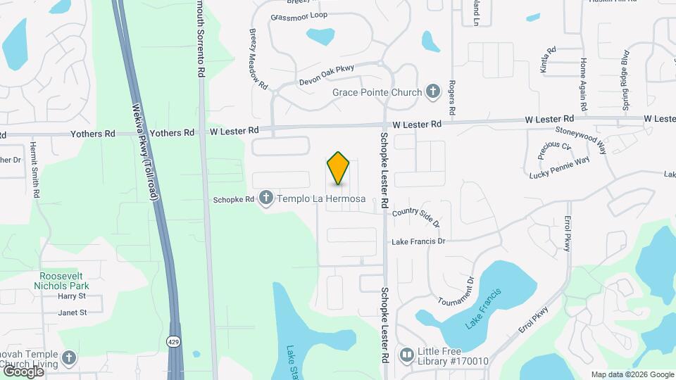 2152 Sweet Honey Ln Map and Location Details
