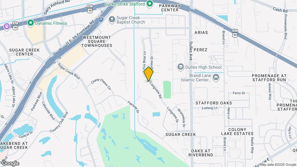 538 Longview Dr Map and Location Details