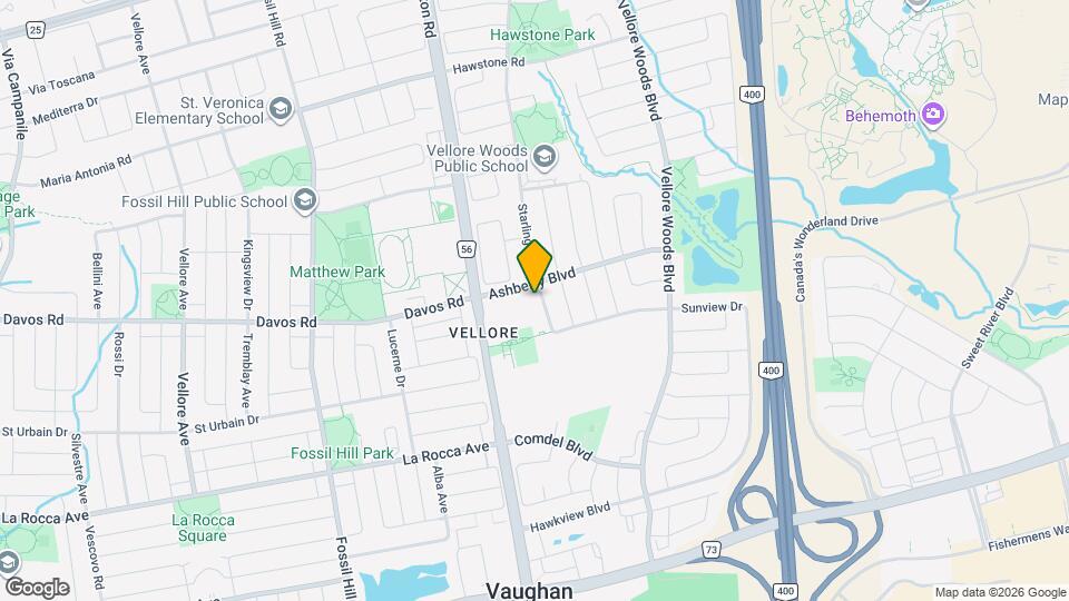 155 Johnswood Crescent Map and Location Details