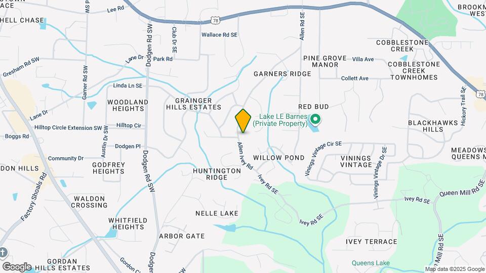 6147 Allen Rd SE Map and Location Details
