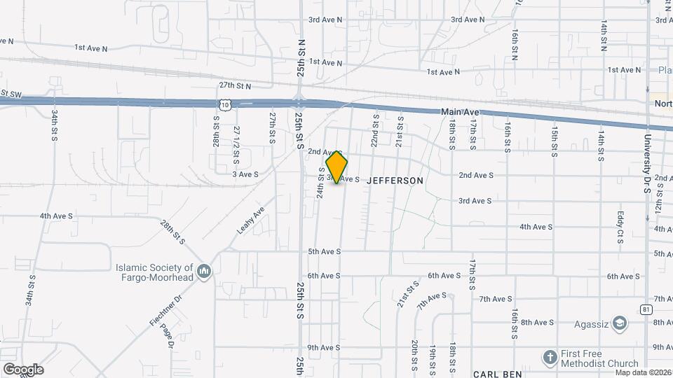 309 23rd St S Mapa y Detalles de la Ubicación