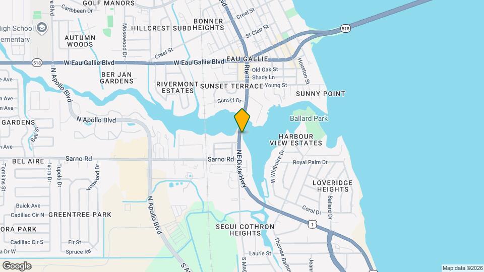 973 N Harbor City Blvd Map and Location Details
