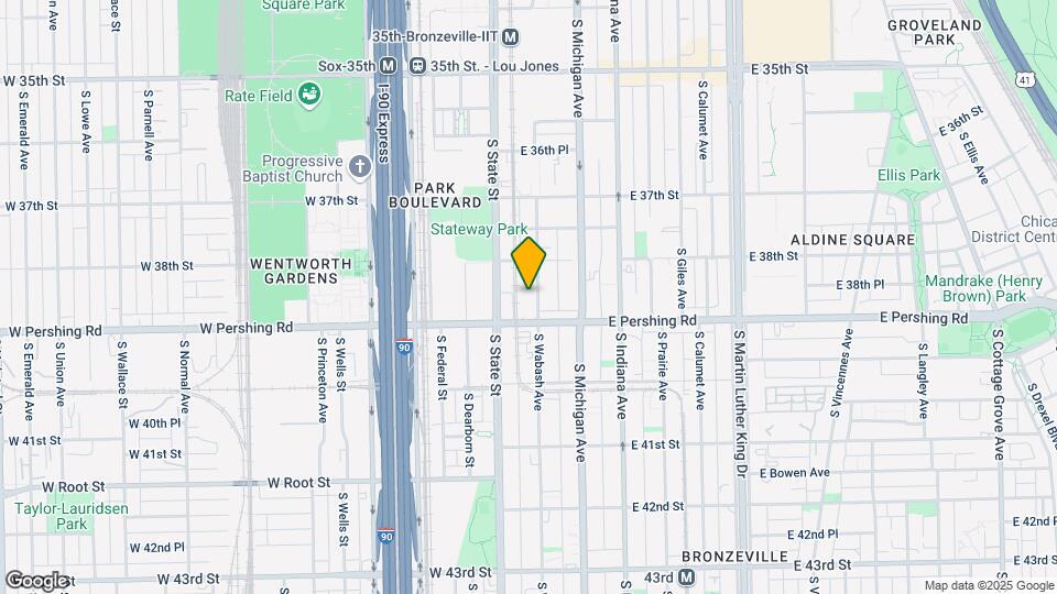 3834 S Wabash Ave Mapa y Detalles de la Ubicación