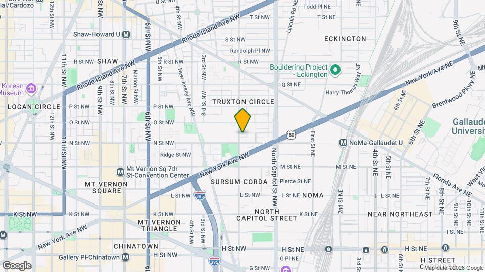 1309 1st St NW, Unit Unit # 1 Mapa y Detalles de la Ubicación